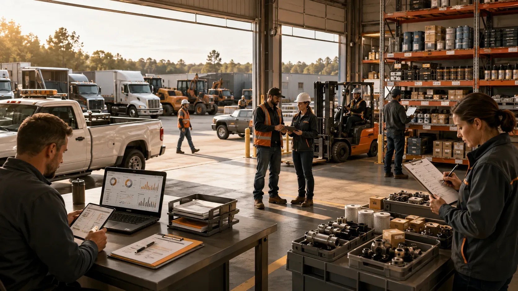 Operación de bodega gestionada con la tecnología de GEBO IT SOLUTIONS